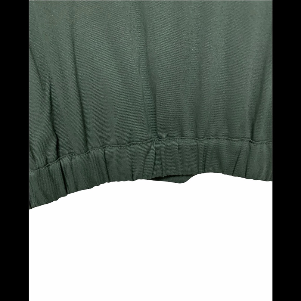Common Stitch Button Top/outerwear. Olive green - Picture 5 of 7